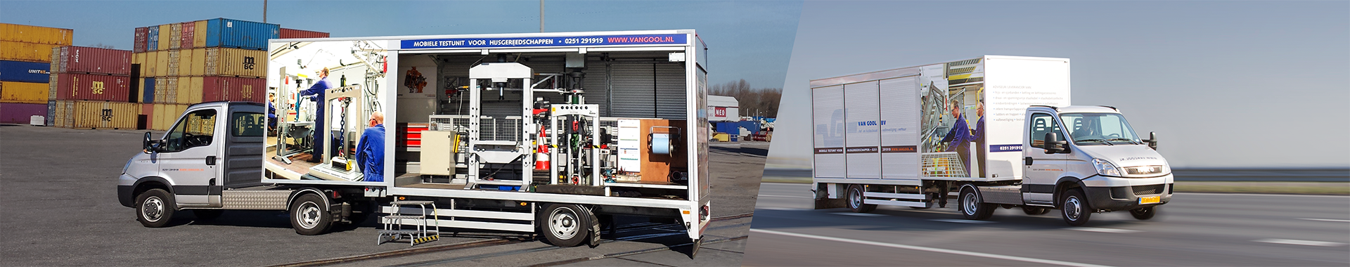 Mobiele testinrichting