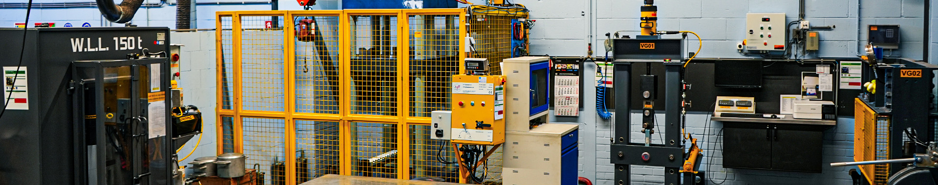 Calibration centre banner