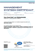 ISO VAn Gool Hef- en Hijstechniek